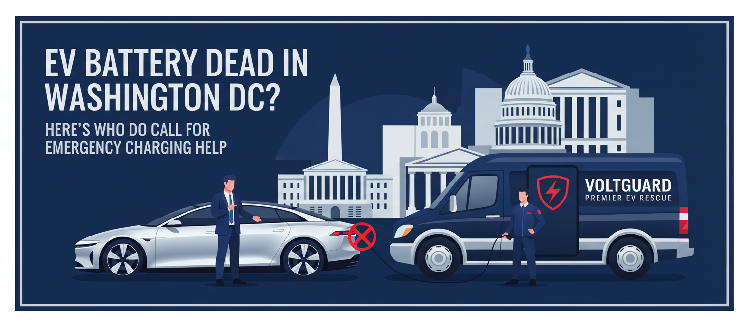 EV Battery Dead in Washington DC? Here's Who to Call for Emergency Charging Help