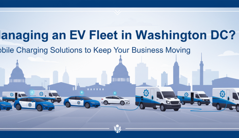Managing an EV Fleet in Washington DC? Mobile Charging Solutions to Keep Your Business Moving