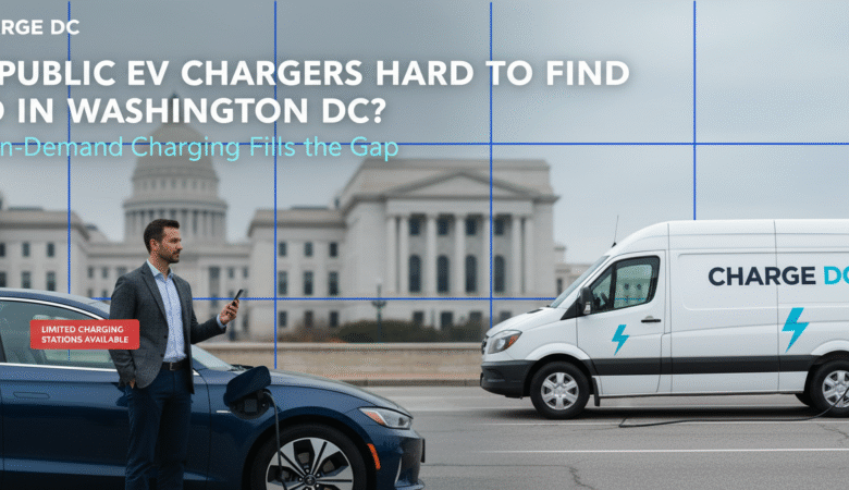 Are Public EV Chargers Hard to Find in Washington DC? How On-Demand Charging Fills the Gap
